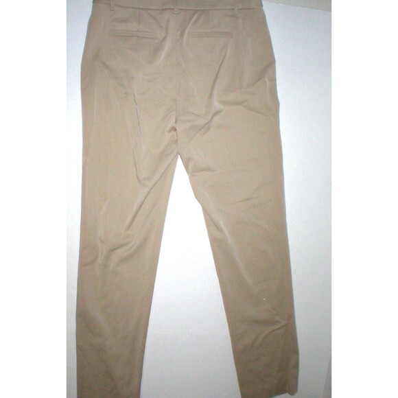NWT Womens 10 Worth New York Slacks $378 Beige Khaki Tan Tall Twill Melbourne - Picture 6 of 6